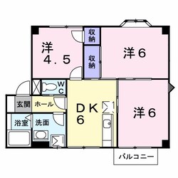 サンフラワーＭ＆Ｈの物件間取画像